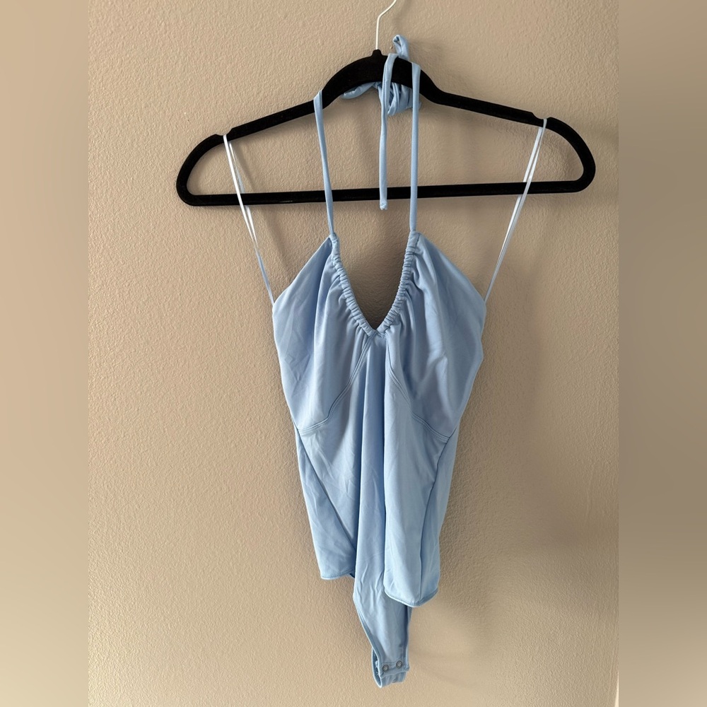 Abercrombie & Fitch Sky Blue Bodysuit